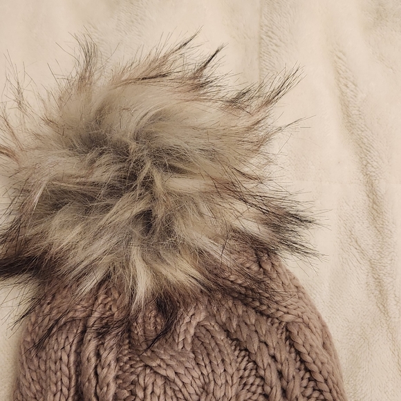 New beanie fleece inside tan - Picture 2 of 5